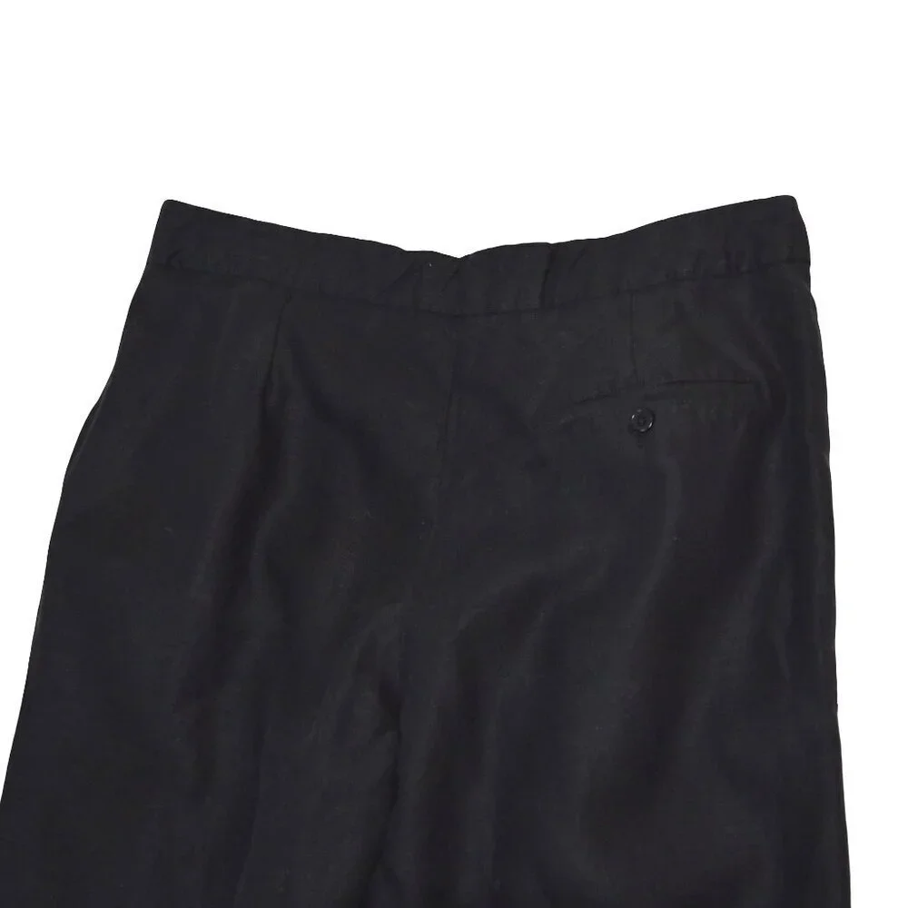 Aritzia Wilfred Allant Linen Blend Pants Black Sz 10